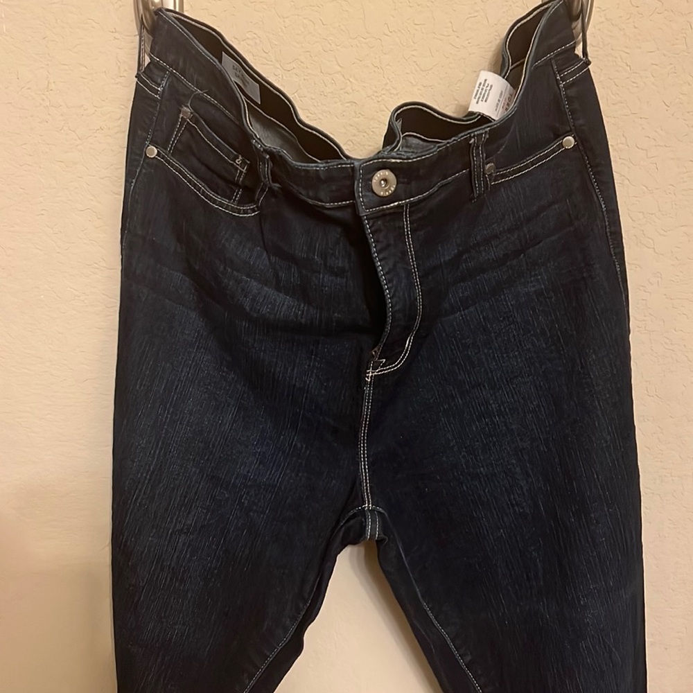 Torrid Dark Blue Sky High Skinny jeans size 20